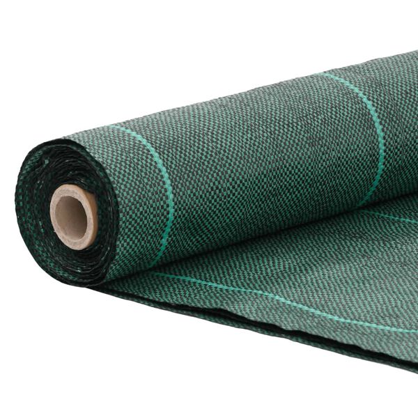 vidaXL Membrane anti-mauvaises herbes verte 0,5 x 100 m PP