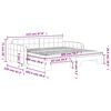 vidaXL Lit de jour et gigogne et matelas vert fonc&eacute; 100x200 cm velours