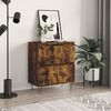 vidaXL Buffet Ch&ecirc;ne fum&eacute; 60x35x70 cm Bois d'ing&eacute;nierie