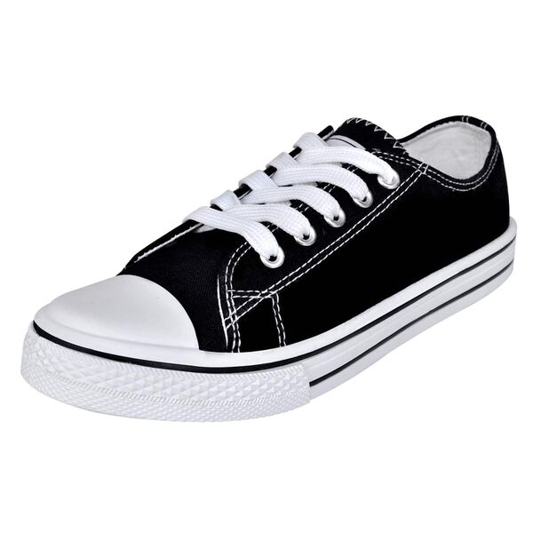 vidaXL Chaussures Noir 38 tissu