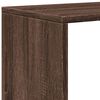 vidaXL &Eacute;tag&egrave;re s&eacute;paratrice de pi&egrave;ce 3 niveaux ch&ecirc;ne marron 99x29x99 cm