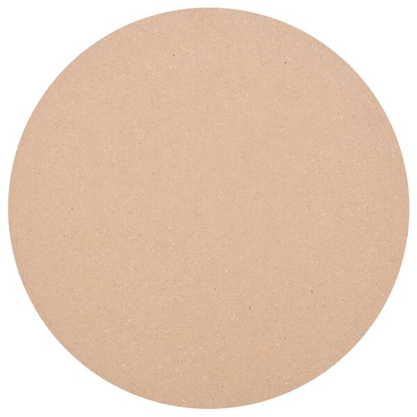 vidaXL Dessus de table Rond MDF 600 x 18 mm