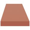 vidaXL &Eacute;tag&egrave;re Murale Rouge 120 x 23,5 x 4 cm Bois d'ing&eacute;nierie