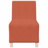 vidaXL Unit&eacute; de Sofa Modulaire Sans Accoudoirs 2 pcs Orange