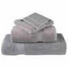 vidaXL Serviette Invit&eacute; SOLUND Gris Coton