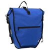 vidaXL Sac &agrave; v&eacute;lo Bleu 32,5 x 17 x 57 cm Polyester