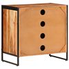 vidaXL Armoire &agrave; chaussures 67x38x65 cm bois d'acacia massif