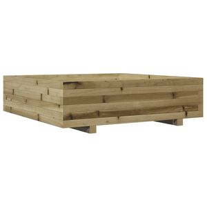 vidaXL Jardini&egrave;re 90x90x26,5 cm bois de pin impr&eacute;gn&eacute;