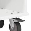 vidaXL Meuble TV Blanc 37 x 35 x 35 cm Bois d'ing&eacute;nierie