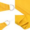 vidaXL Voile d'ombrage 160 g/m² rectangulaire jaune 2x4,5 m PEHD