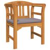 vidaXL Ensemble de Mobilier 3 pcs Naturel Bois d'Acacia Massif