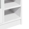 vidaXL Armoire de lavabo blanc 63x29x55 cm bois d'ing&eacute;nierie