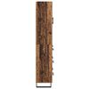 vidaXL Haut Armoire avec tiroir 2 pcs Bois Ancien Bois d'ing&eacute;nierie