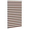 vidaXL Store z&egrave;bre marron 145x200cm largeur du tissu 140,9cm polyester