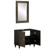 vidaXL Ensemble de meubles salle de bain 2 pcs bois de manguier massif