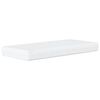 vidaXL Lit Viana avec matelas cappuccino 90x190 cm similicuir