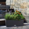 LECHUZA Jardini&egrave;re BALCONERA Cottage 50 ALL-IN-ONE Granite