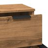 vidaXL Buffets 2 pcs ch&ecirc;ne artisanal 30x30x70 cm bois d'ing&eacute;nierie