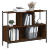 vidaXL Bibliothèque chêne marron 102x28x77,5 cm bois d'ingénierie