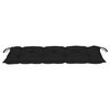 vidaXL Banc de jardin 2 places avec coussin 120 cm Gris Eucalyptus