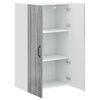 vidaXL Armoire de cuisine avec &eacute;tag&egrave;re Gris Sonoma 60 x 31 x 100 cm