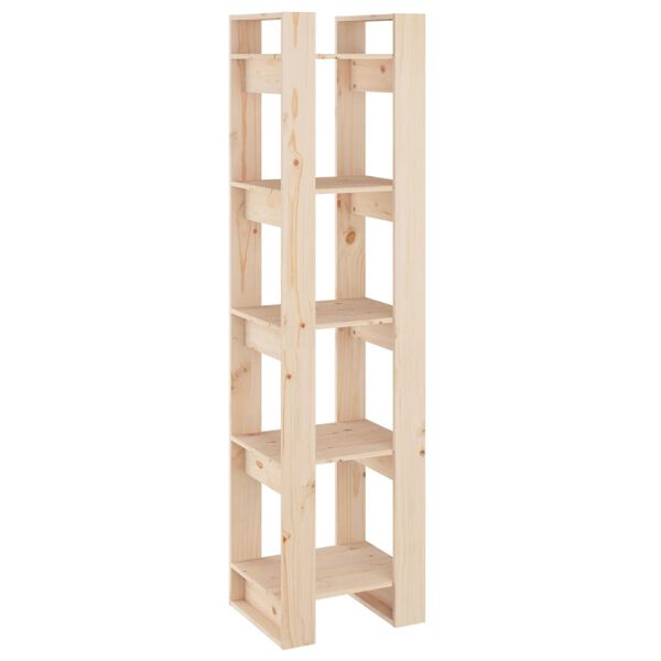 vidaXL Biblioth&egrave;que/S&eacute;parateur de pi&egrave;ce 41x35x160 cm Pin massif