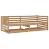 vidaXL Lit de jour sans matelas avec tiroirs 90x200 cm marron miel