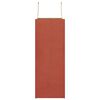 vidaXL Sacs en papier 250 pcs avec poign&eacute;es rouge 32x17x44 cm