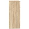 vidaXL Buffet avec tiroir ch&ecirc;ne sonoma 71x35x84 cm bois d'ing&eacute;nierie