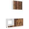 vidaXL Unit&eacute; de cuisine KALMAR 5 pc Bois ancien Bois d'ing&eacute;nierie