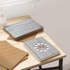 vidaXL Panneaux d&eacute;coratifs 50 pcs Gris Sonoma 21 x 30 x 0,27 cm