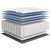 vidaXL Matelas &agrave; ressorts ensach&eacute;s moyen 80x200 cm