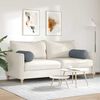 vidaXL Coussins d'accent 2 pcs Gris fonc&eacute; &Oslash; 25 x 70 cm