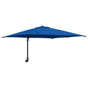 vidaXL Parasol de jardin 248,5 x 247,5 x 160 cm Polyester et Acier