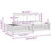 vidaXL Ensemble de canap&eacute;s d'ext&eacute;rieur 2 Pi&egrave;ce Naturel et Anthracite