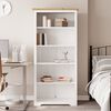 vidaXL Biblioth&egrave;que BODO marron 82x40x173 cm bois pin massif 5 niveaux