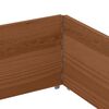 vidaXL Colliers de palette 2 pcs marron 150x100 cm bois de pin solide
