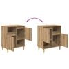 vidaXL Buffets 3 pcs Ch&ecirc;ne artisanal 60 x 35 x 70 cm Bois d'ing&eacute;nierie