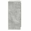 vidaXL Buffet gris b&eacute;ton 80x35x76 cm bois d'ing&eacute;nierie