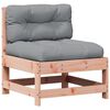 vidaXL Salon de jardin 8 pcs avec coussins bois massif douglas