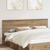 vidaXL T&ecirc;te de lit Ch&ecirc;ne artisanal 200 cm Bois d'ing&eacute;nierie