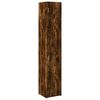 vidaXL Armoire de rangement mince ch&ecirc;ne fum&eacute; 40x42,5x225 cm