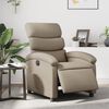 vidaXL Fauteuil inclinable &eacute;lectrique Cappuccino Similicuir