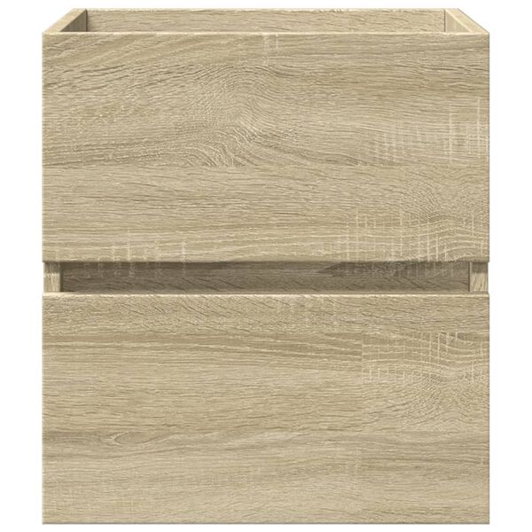 vidaXL Armoire d'&eacute;vier Ch&ecirc;ne sonoma 41x38,5x45 cm Bois d&rsquo;ing&eacute;nierie