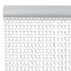 vidaXL Moustiquaire de porte &agrave; cha&icirc;ne 90x212 cm aluminium