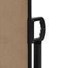 vidaXL Auvent lat&eacute;ral r&eacute;tractable taupe 170x300 cm