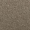 vidaXL Cadre de lit sans matelas taupe 120x190 cm tissu