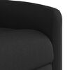 vidaXL Fauteuil inclinable &eacute;lectrique noir tissu