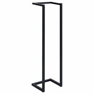 vidaXL Porte-serviette Noir 25x20x95 cm Fer