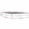 vidaXL Cadre de lit sans matelas ch&ecirc;ne marron 160x200 cm